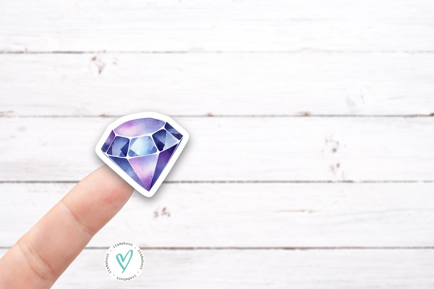 DIAMOND / GEM / RHINESTONE Vinyl Decal - Color (I053)