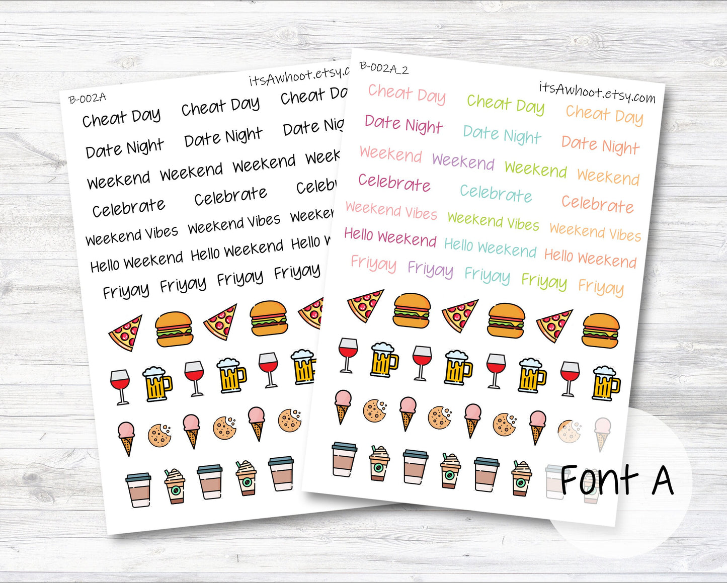 Cheat Day Stickers (B002)