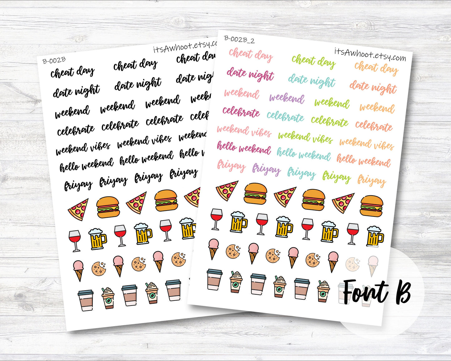 Cheat Day Stickers (B002)