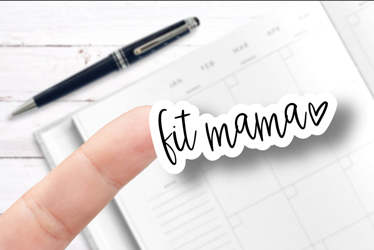 Fit Mama Individual Sticker / Single Sticker (B187_2)