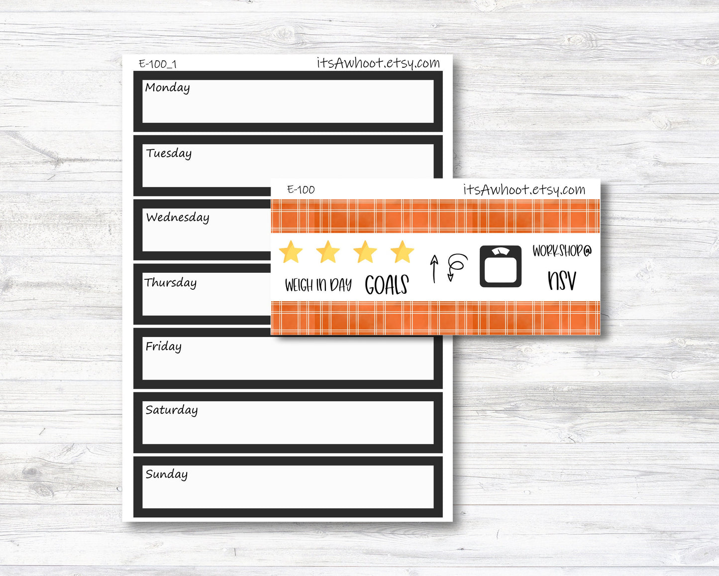 October Kit, Fall / Pumpkin / Halloween Jackolantern, Weight Loss Planner Stickers (B216-October2)