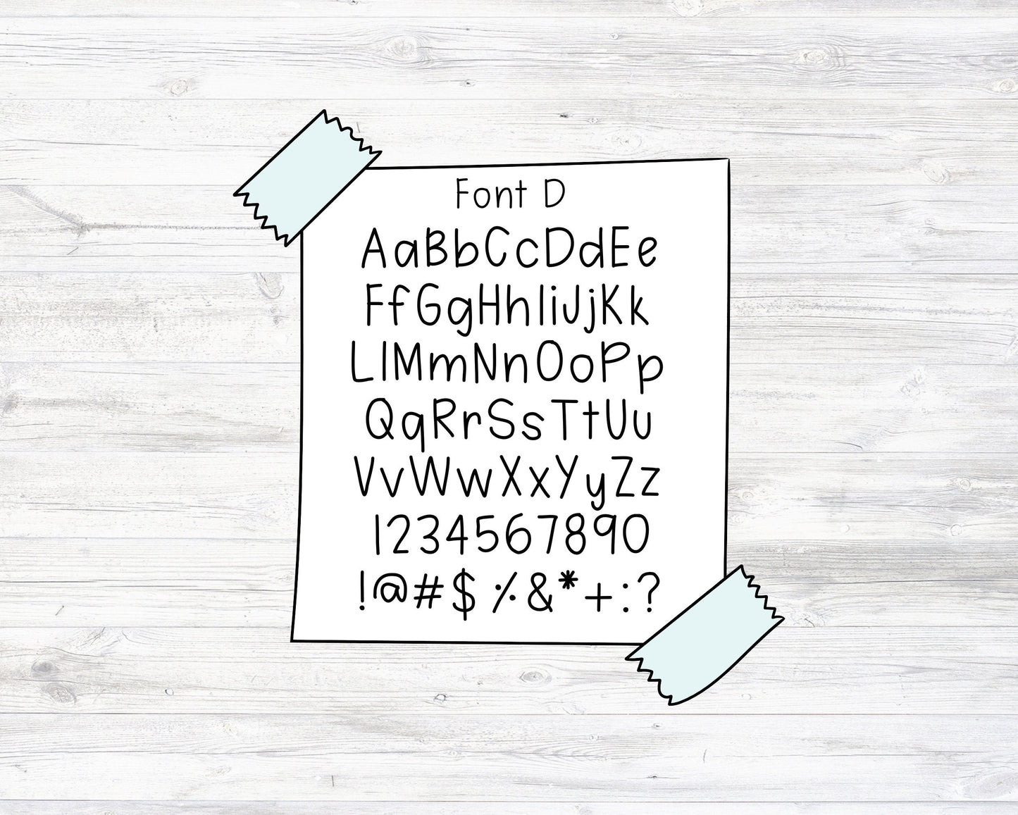Personalized Script Planner Stickers with Your Custom Text, Custom Text Stickers (G039)