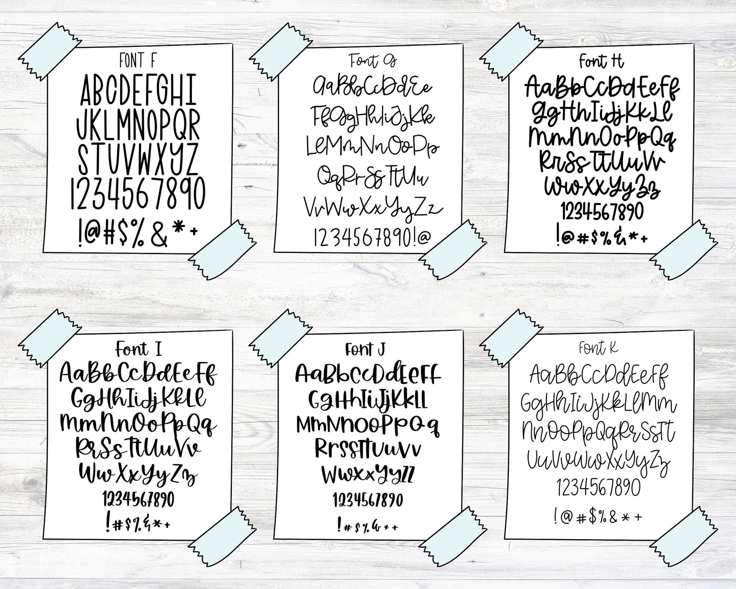 Personalized Header Planner Stickers with Your Custom Text, Custom Header Stickers - 4"x5" SMALL SHEET (L023)