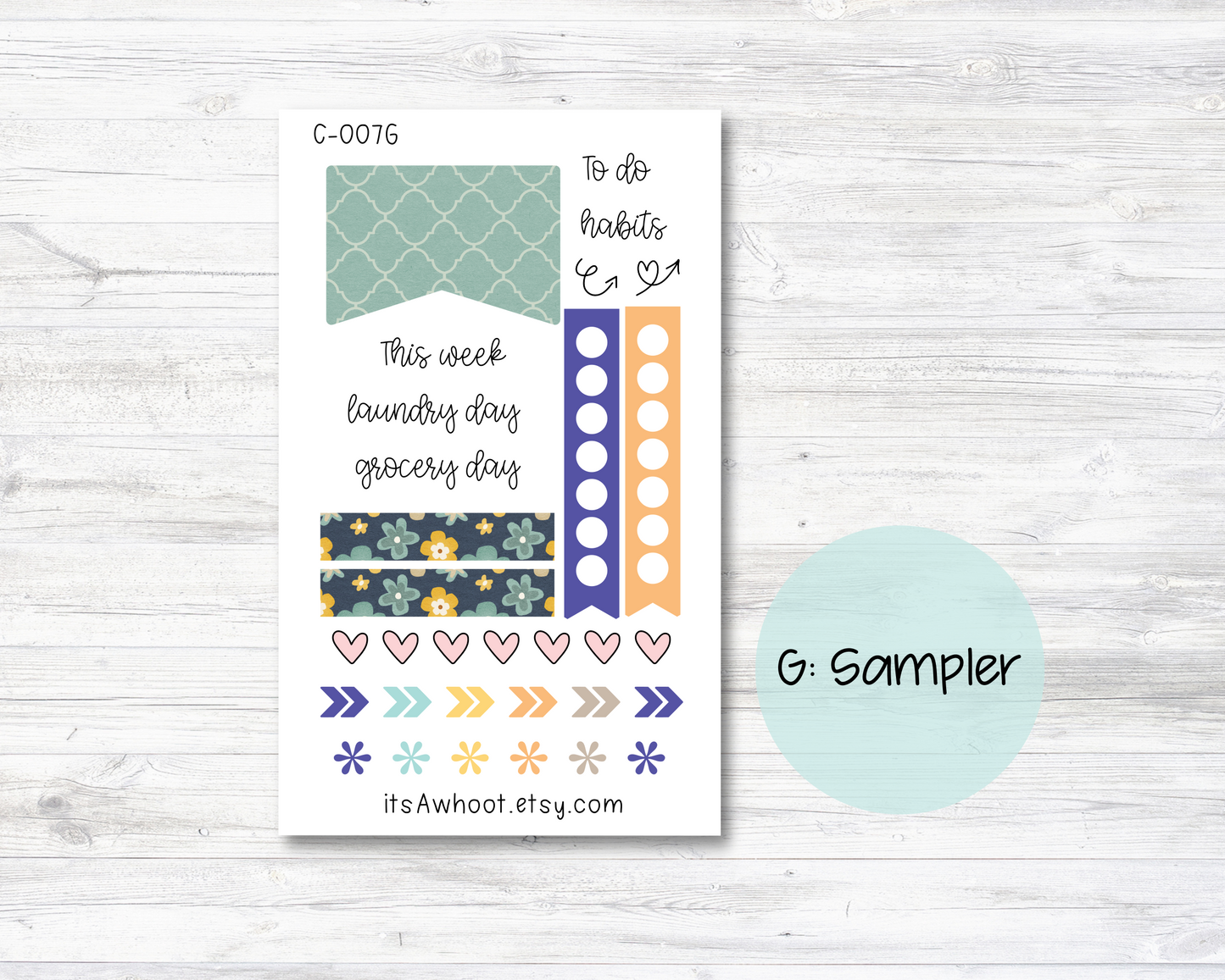 WEEKLY Kit Planner Stickers - "Forever Fall" - Happy Planner CLASSIC - Vertical (C007)