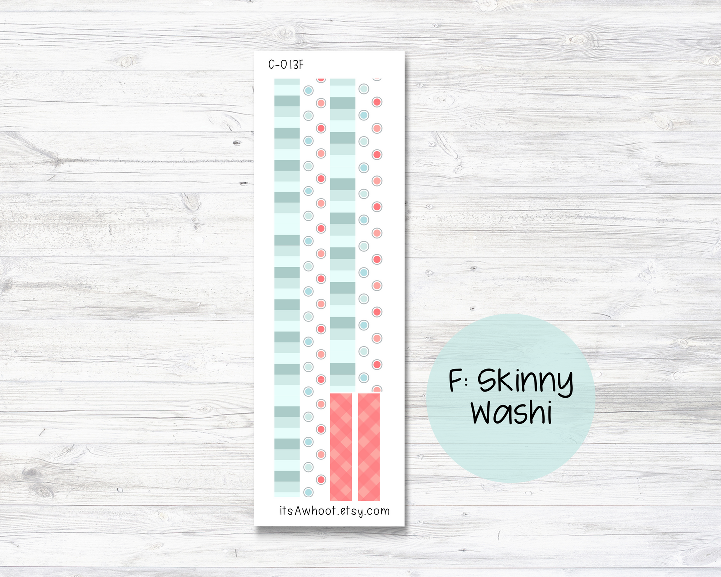 WEEKLY Kit Planner Stickers - "Bunny Hop" - Happy Planner CLASSIC - Vertical (C013)