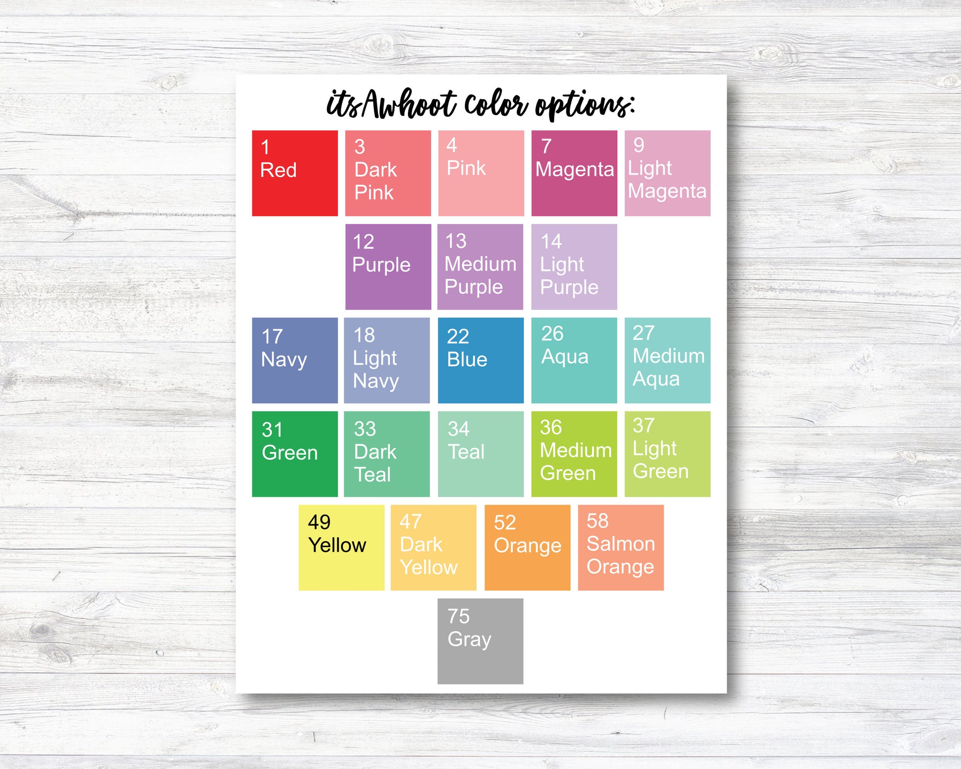 4H Planner Label Stickers - Multiple Color Options (G294)