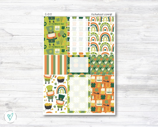 WEEKLY Kit Planner Stickers - "O'March" - Happy Planner CLASSIC - Vertical (C012)