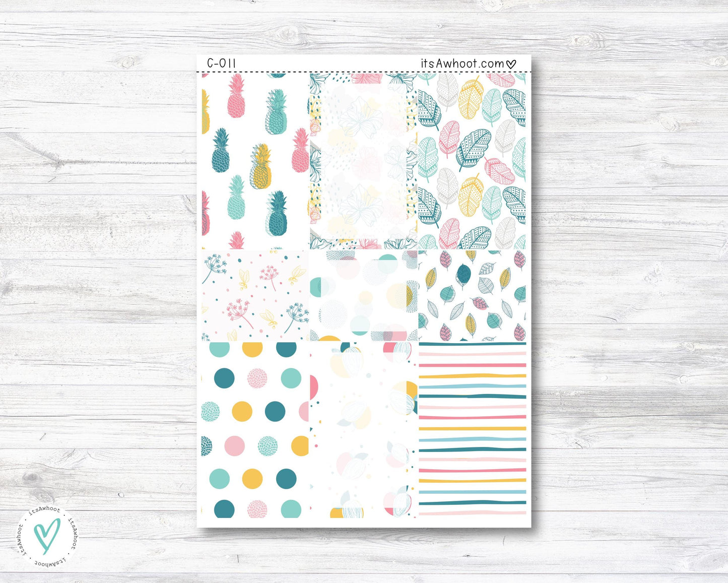WEEKLY Kit Planner Stickers - St. Patrick's Day - Happy Planner CLASSIC - Vertical/7x9" Planner (C023)
