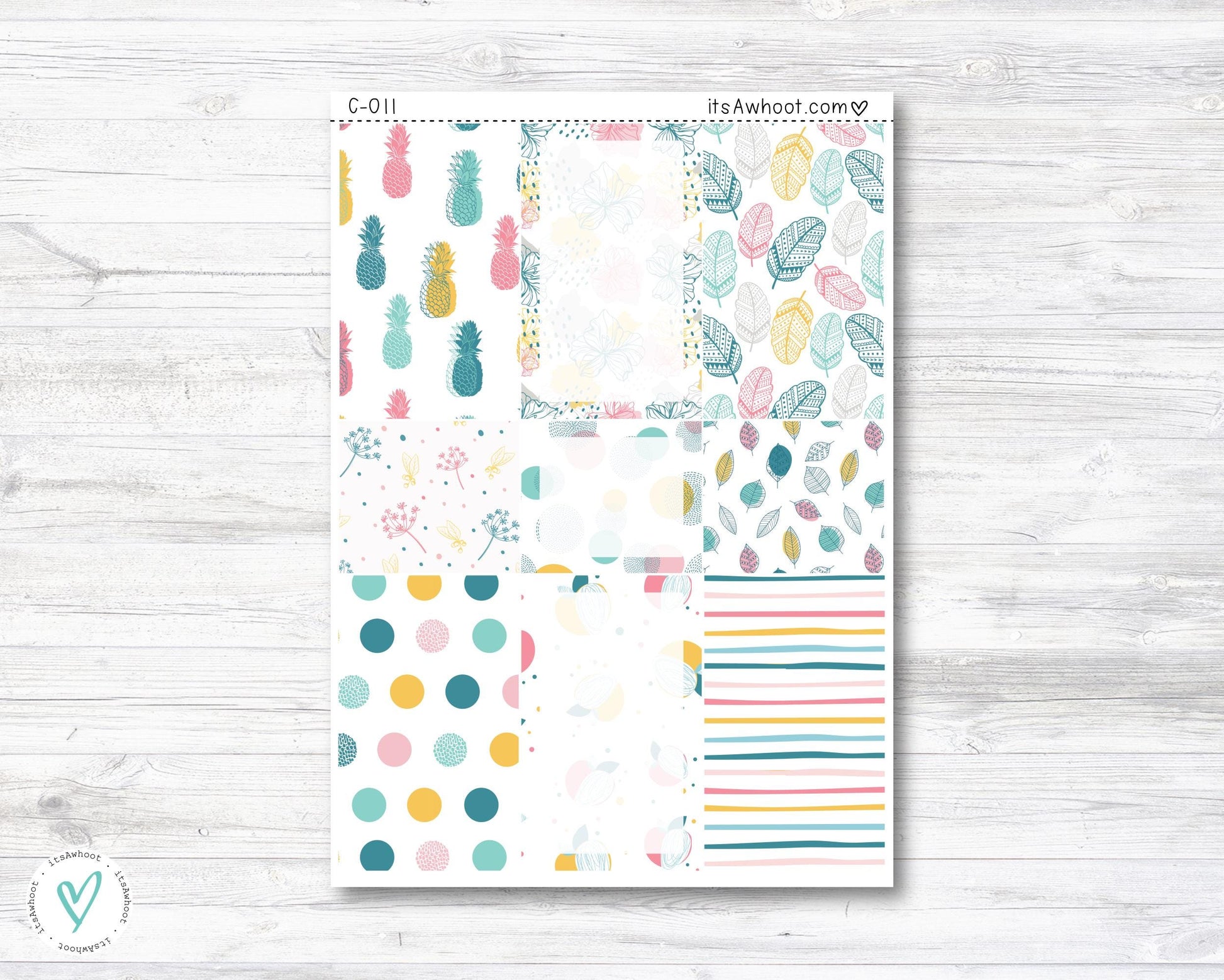 WEEKLY Kit Planner Stickers - St. Patrick's Day - Happy Planner CLASSIC - Vertical/7x9" Planner (C023)