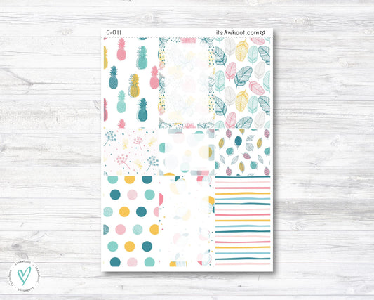 WEEKLY Kit Planner Stickers - St. Patrick's Day - Happy Planner CLASSIC - Vertical/7x9" Planner (C023)