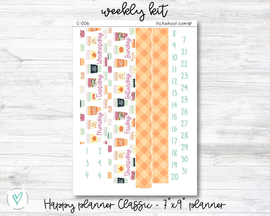 MONTHLY Kit Planner Stickers - MAY "Love, Mom" - Happy Planner CLASSIC (D010)