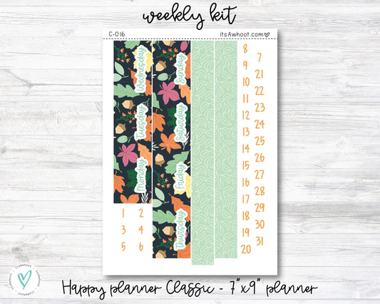 WEEKLY Kit Planner Stickers - "Spring Fever" - Happy Planner CLASSIC - Vertical (C014)