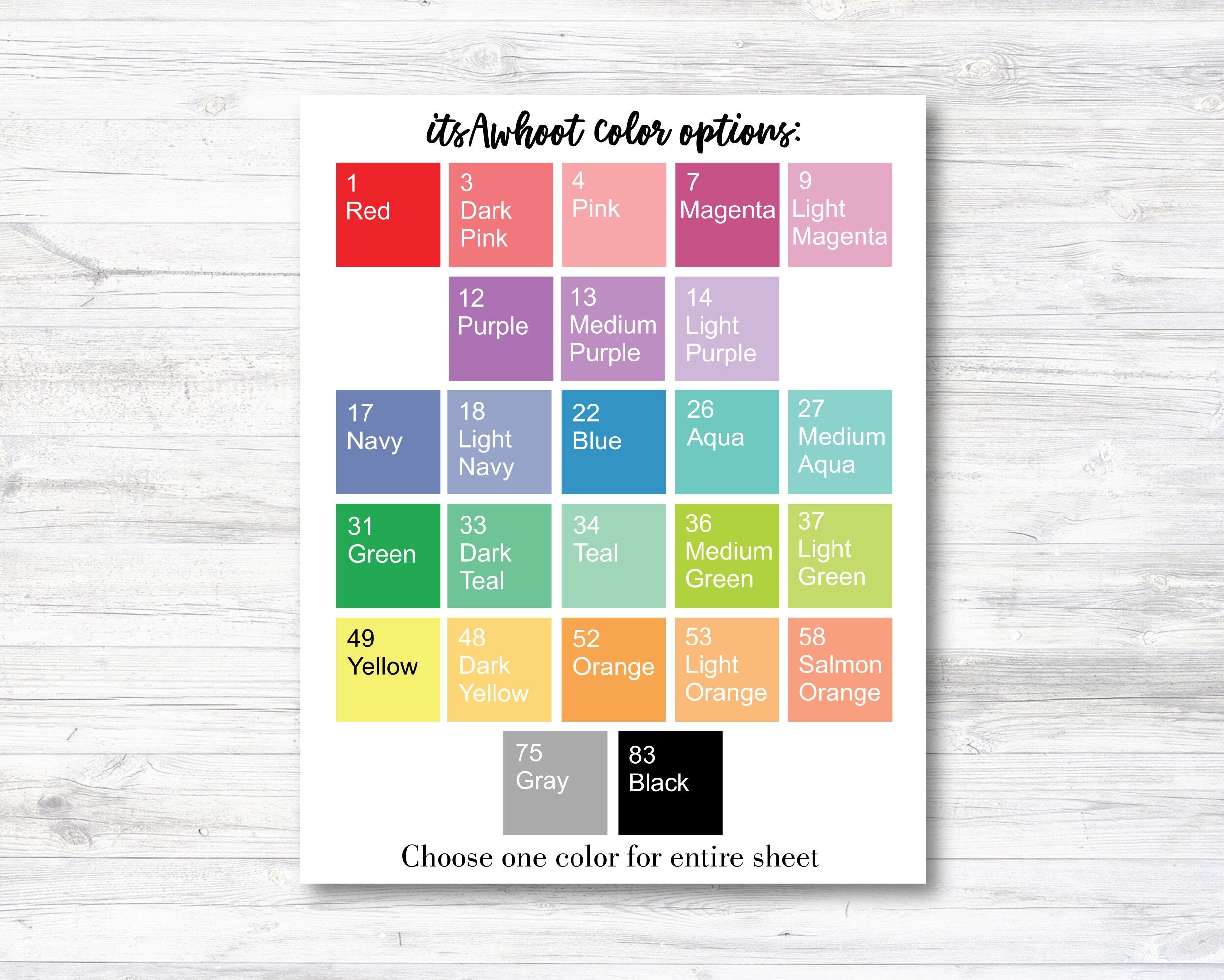 Color Change Add-on Request – itsAwhoot