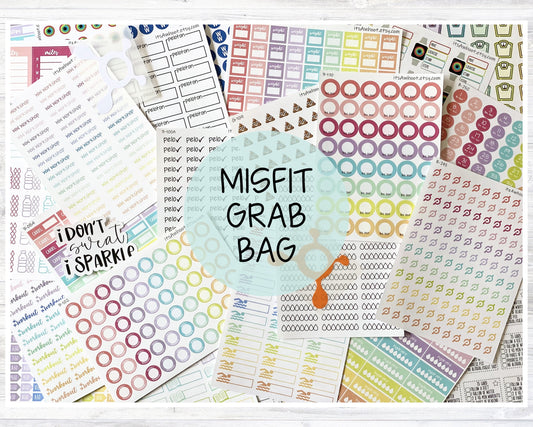 Misfit Grab Bag Oops Planner Stickers