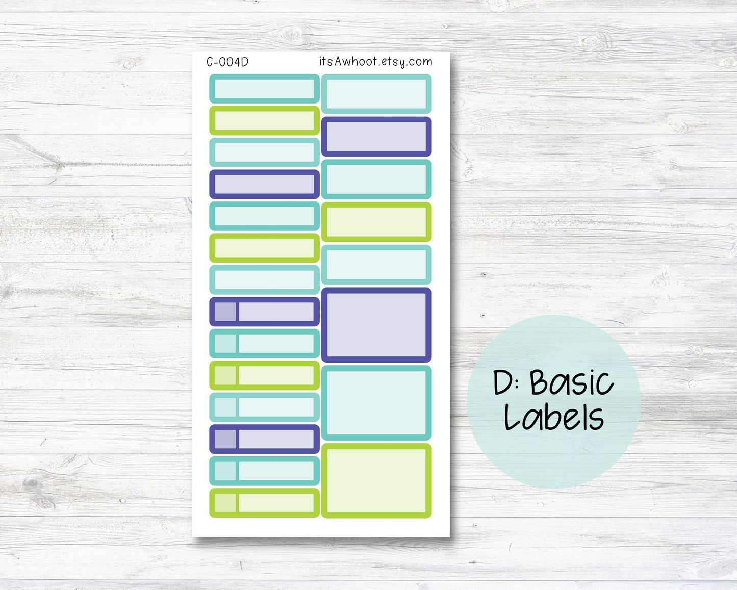 WEEKLY Kit Planner Stickers - "Double Arrow" - Happy Planner CLASSIC - Vertical (C004)