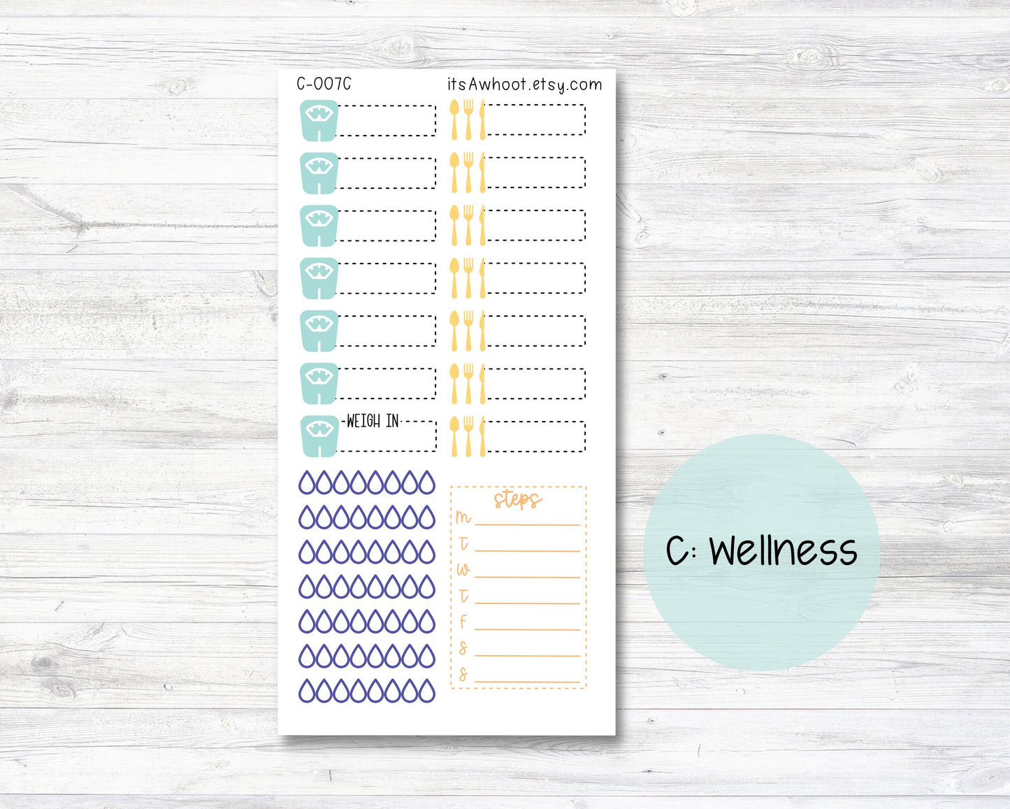 WEEKLY Kit Planner Stickers - "Forever Fall" - Happy Planner CLASSIC - Vertical (C007)