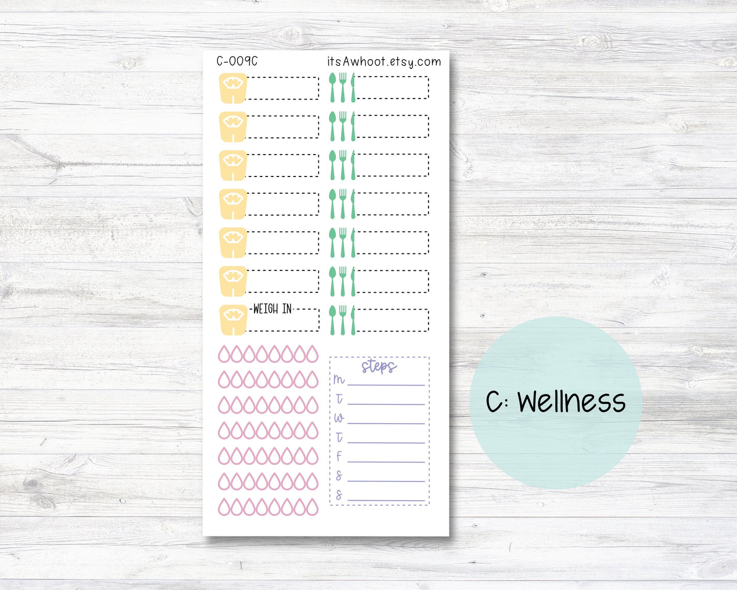 WEEKLY Kit Planner Stickers - "Feelin' Cozy" - Happy Planner CLASSIC - Vertical (C009)