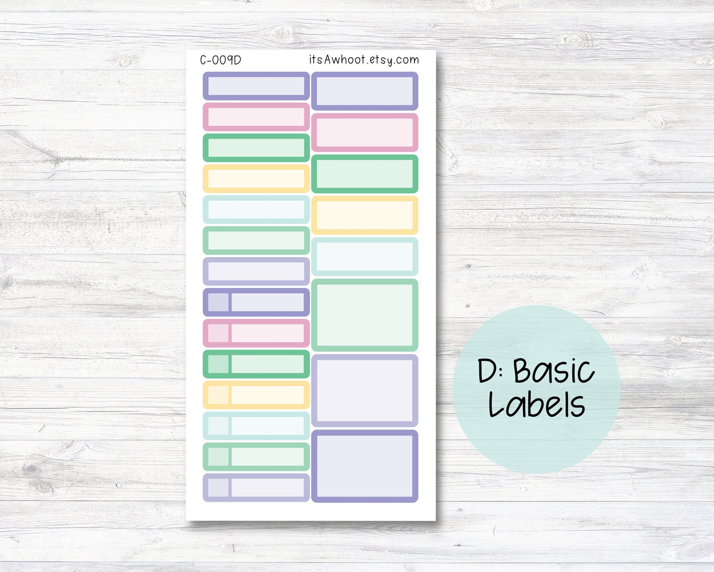 WEEKLY Kit Planner Stickers - "Feelin' Cozy" - Happy Planner CLASSIC - Vertical (C009)