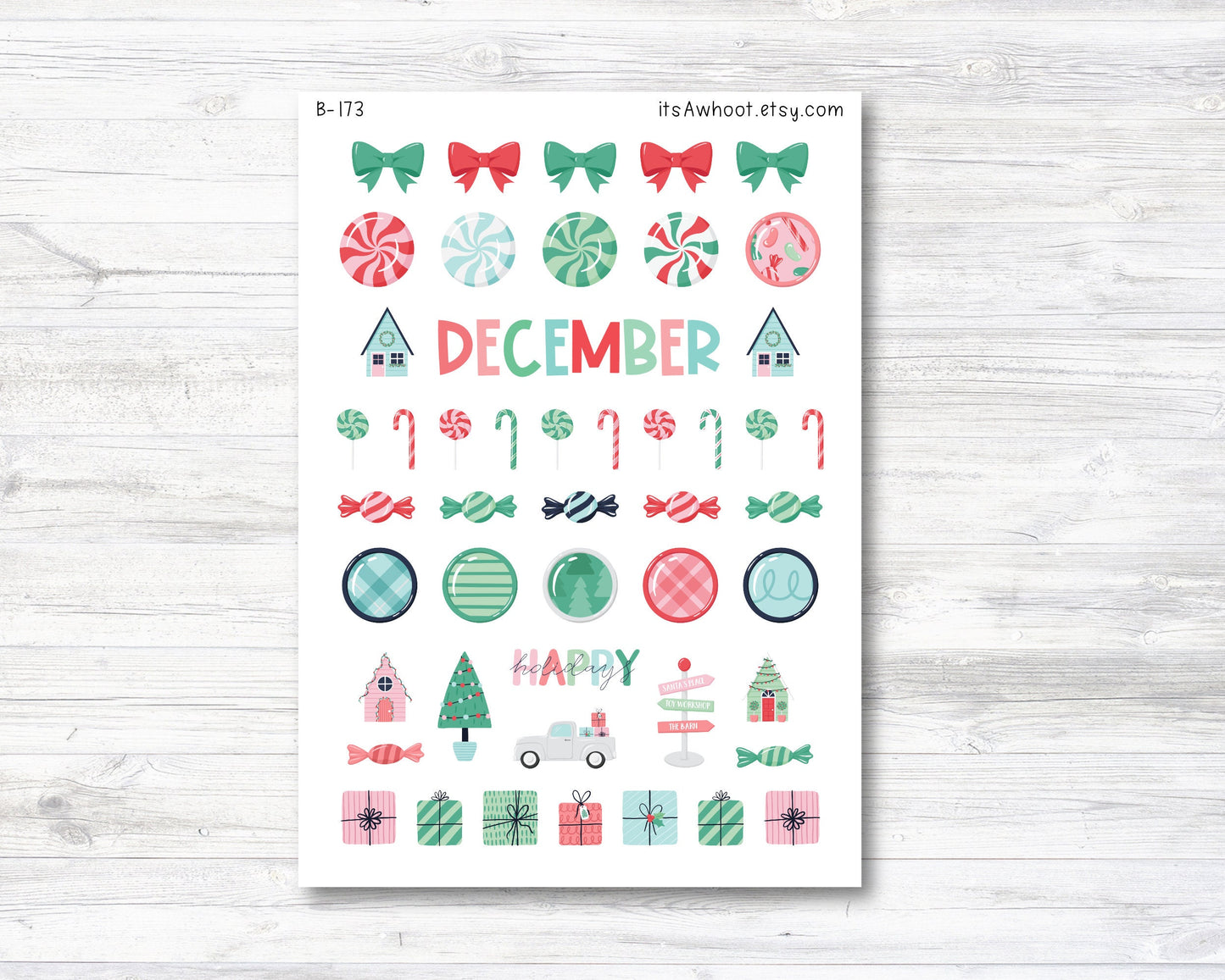 December Clipart - So Sweet (B173)