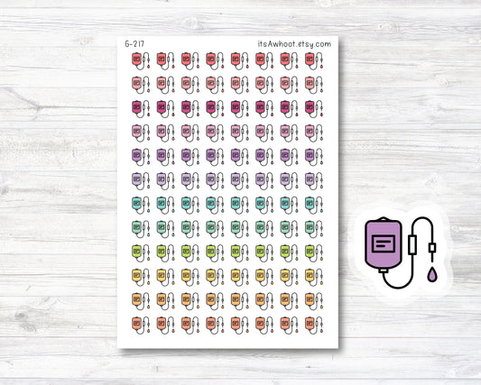 Infusion Planner Stickers (G217)