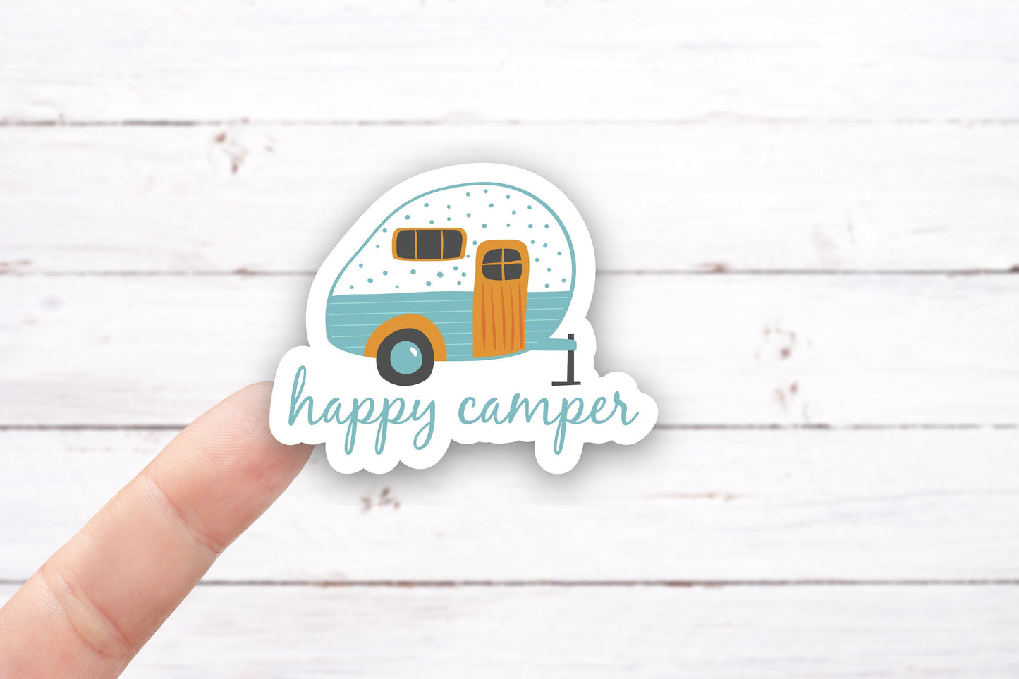 HAPPY CAMPER Vinyl Decal (I015)