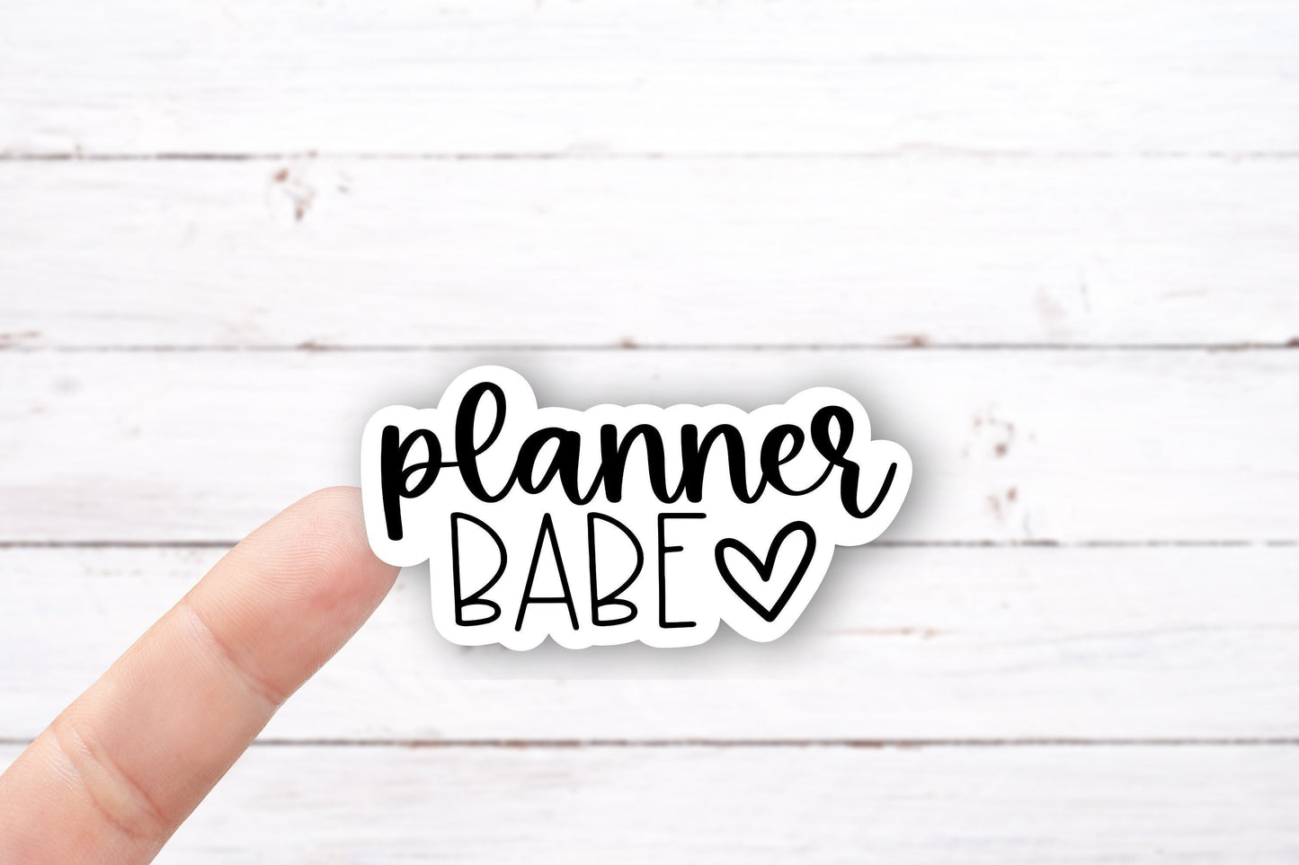 PLANNER BABE Vinyl Decal (I002)