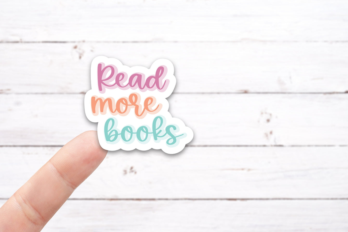 READ MORE BOOKS Vinyl Decal (I030)