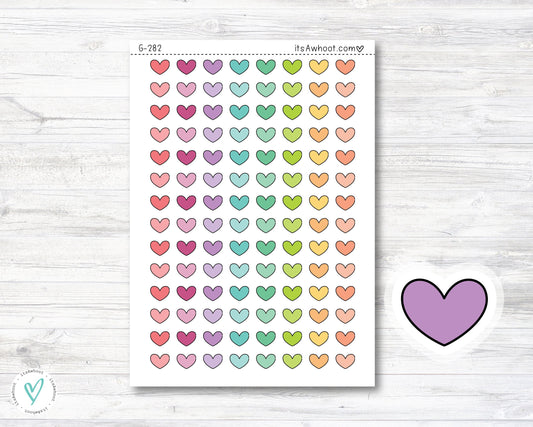 Heart Doodle Stickers (G282)